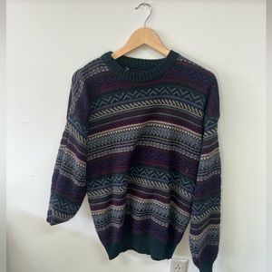 super comfy vintage grandpa sweater